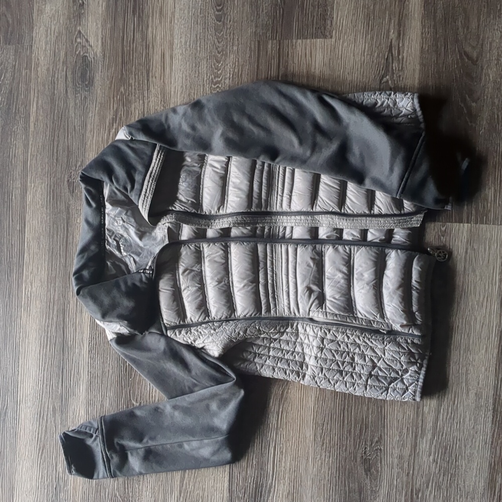 Michael Kors zip-up, light weight, puffer jacket